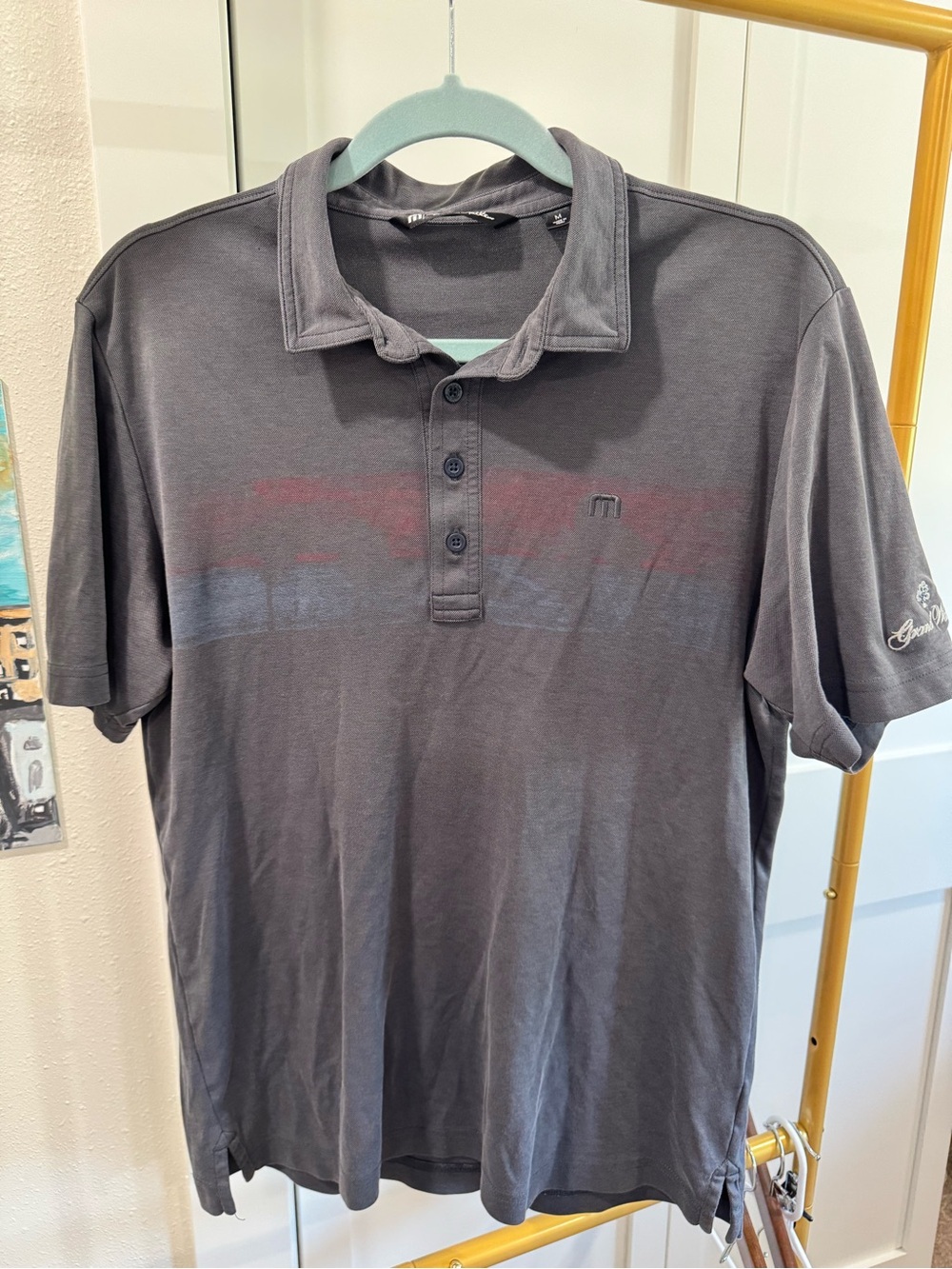 Travis Matthew Grand Wailea Polo golf shirt men’s medium